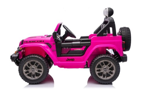 Pojazd Jeep Wrangler Rubicon LIFT Różowy