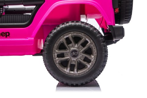 Pojazd Jeep Wrangler Rubicon LIFT Różowy