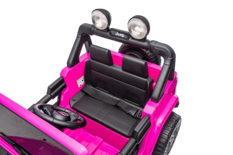Pojazd Jeep Wrangler Rubicon LIFT Różowy
