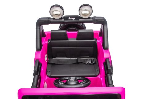 Pojazd Jeep Wrangler Rubicon LIFT Różowy