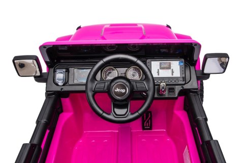 Pojazd Jeep Wrangler Rubicon LIFT Różowy