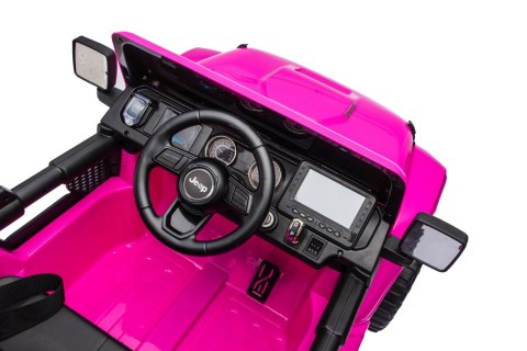 Pojazd Jeep Wrangler Rubicon LIFT Różowy