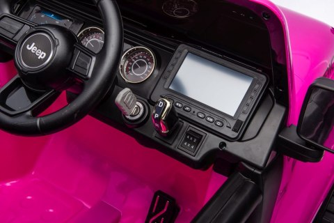 Pojazd Jeep Wrangler Rubicon LIFT Różowy