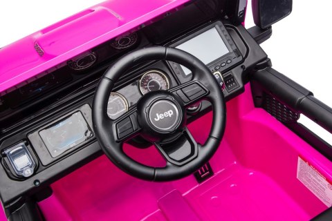 Pojazd Jeep Wrangler Rubicon LIFT Różowy