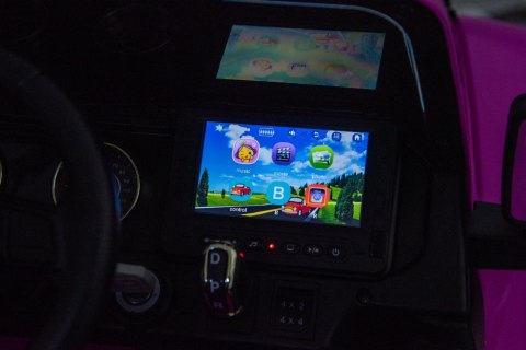 Pojazd Jeep Wrangler Rubicon LIFT Różowy