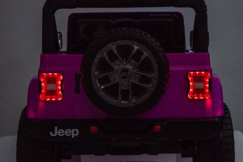 Pojazd Jeep Wrangler Rubicon LIFT Różowy