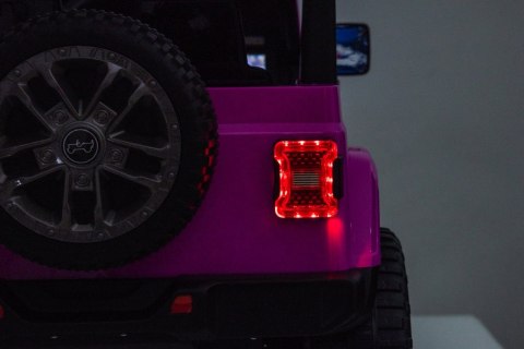 Pojazd Jeep Wrangler Rubicon LIFT Różowy