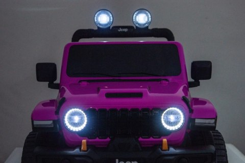 Pojazd Jeep Wrangler Rubicon LIFT Różowy
