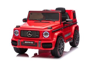 Pojazd Mercedes G63 AMG LIFT Czerwony