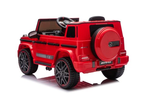 Pojazd Mercedes G63 AMG LIFT Czerwony