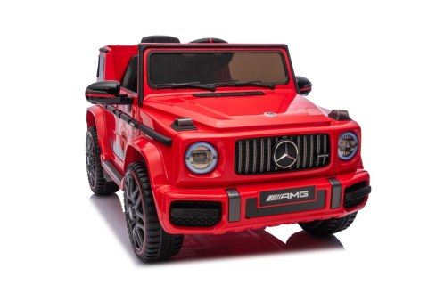 Pojazd Mercedes G63 AMG LIFT Czerwony
