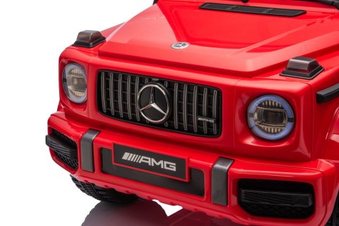 Pojazd Mercedes G63 AMG LIFT Czerwony