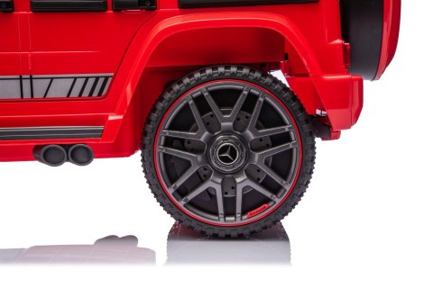 Pojazd Mercedes G63 AMG LIFT Czerwony