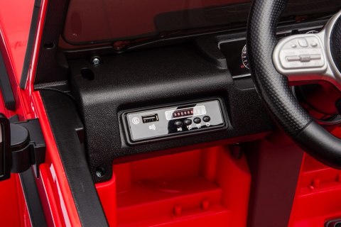 Pojazd Mercedes G63 AMG LIFT Czerwony