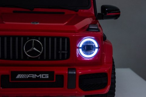 Pojazd Mercedes G63 AMG LIFT Czerwony