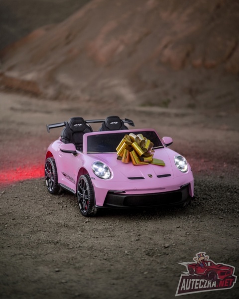 Pojazd Porsche 911 GT3 Różowy MP4
