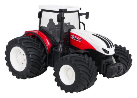 Traktor Czerwony R/C Z Pługiem