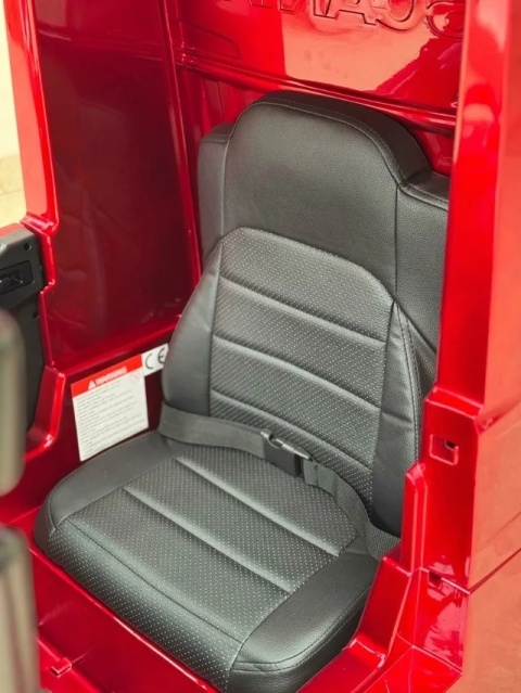 Auto na akumulator TIR Ciężarówka Scania R-SERIE 500 4x4 Czerwona LAKIEROWANA