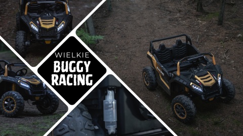 MEGA BUGGY ATV RACING PREMIUM! Litowy akumulator 24V 4x200W