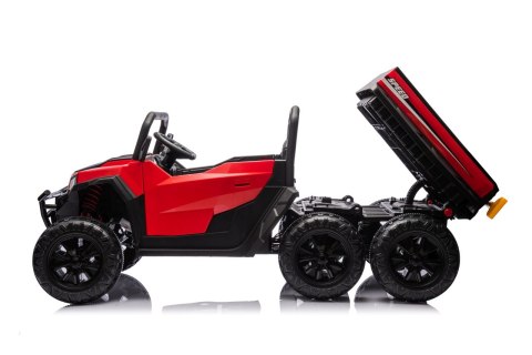 Auto Farmer Truck X-POWER GLADIATOR elektryczny kiper wywrotka Czerwony