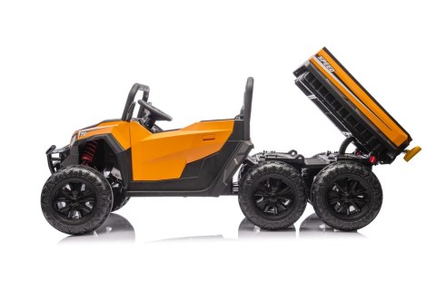 Auto Farmer Truck X-POWER GLADIATOR elektryczny kiper wywrotka Pomarańczowy