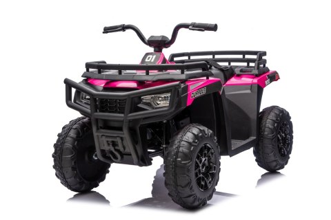 Pojazd Quad 4x4 ATV WOLF Różowy