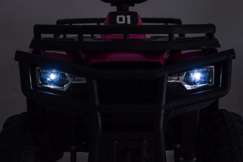 Pojazd Quad 4x4 ATV WOLF Różowy