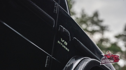 OUTLET Auto na akumulator Mercedes Benz G63 AMG GIGANT XXL 4x200W 24V Czarny + POWIĘKSZONY AKUMULATOR 24V 20AH