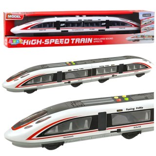 Pociąg Pasażerski Pośpieszny Otwierane Drzwi Światła Dźwięki