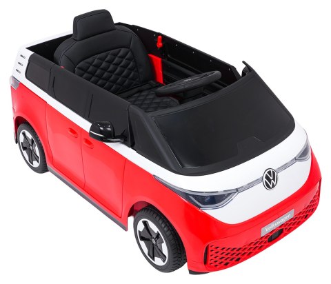 Auto na akumulator Volkswagen ID BUZZ 2x45W 12V + PILOT Czerwony