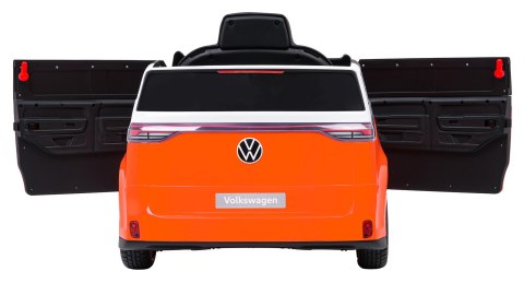 Auto na akumulator Volkswagen ID BUZZ 2x45W 12V + PILOT Pomarańczowy