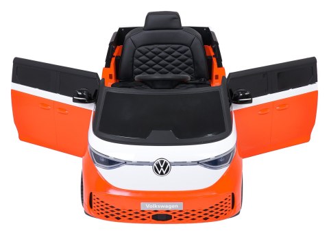 Auto na akumulator Volkswagen ID BUZZ 2x45W 12V + PILOT Pomarańczowy