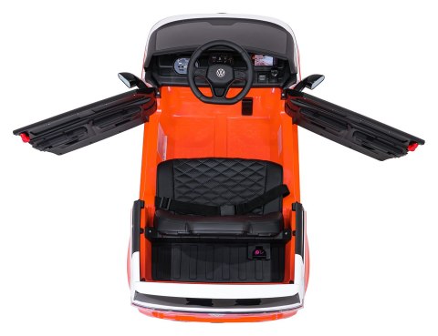 Auto na akumulator Volkswagen ID BUZZ 2x45W 12V + PILOT Pomarańczowy