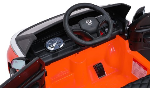Auto na akumulator Volkswagen ID BUZZ 2x45W 12V + PILOT Pomarańczowy
