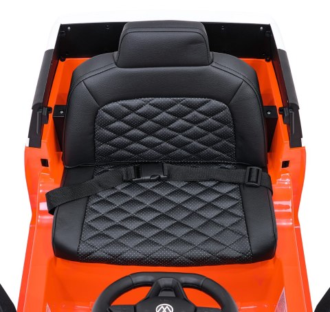 Auto na akumulator Volkswagen ID BUZZ 2x45W 12V + PILOT Pomarańczowy