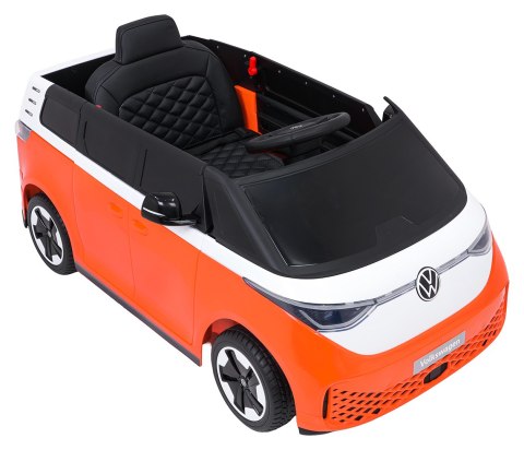 Auto na akumulator Volkswagen ID BUZZ 2x45W 12V + PILOT Pomarańczowy