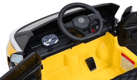 Auto na akumulator Volkswagen ID BUZZ 2x45W 12V + PILOT Żółty