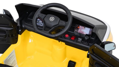Auto na akumulator Volkswagen ID BUZZ 2x45W 12V + PILOT Żółty