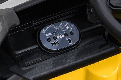 Auto na akumulator Volkswagen ID BUZZ 2x45W 12V + PILOT Żółty