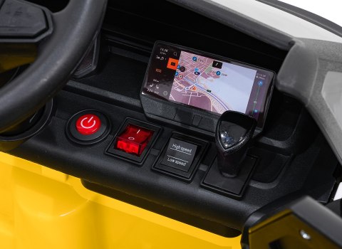 Auto na akumulator Volkswagen ID BUZZ 2x45W 12V + PILOT Żółty