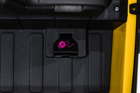 Auto na akumulator Volkswagen ID BUZZ 2x45W 12V + PILOT Żółty