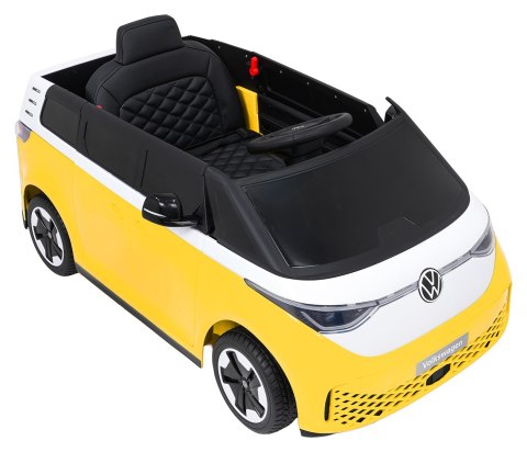 Auto na akumulator Volkswagen ID BUZZ 2x45W 12V + PILOT Żółty