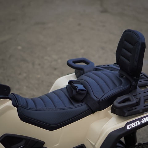 Duży Quad Can Am Outlander ATV 4x200W 24V7Ah Khaki