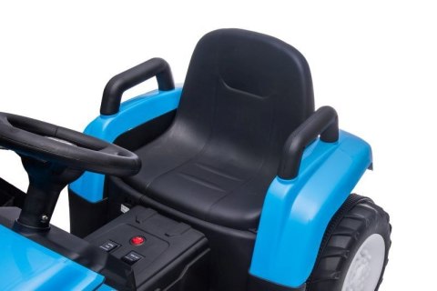 Traktor Na Akumulator + PRZYCZEPA A011 NEW HOLLAND T7 24V 2x200W + POWIĘKSZONY AKUMULATOR