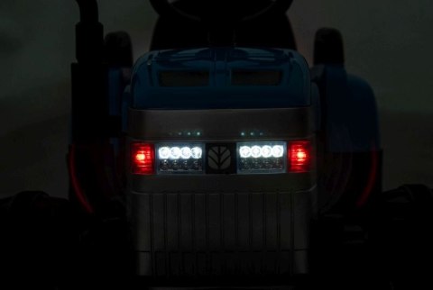 Traktor Na Akumulator + PRZYCZEPA A011 NEW HOLLAND T7 24V 2x200W + POWIĘKSZONY AKUMULATOR