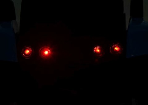 Traktor Na Akumulator + PRZYCZEPA A011 NEW HOLLAND T7 24V 2x200W + POWIĘKSZONY AKUMULATOR