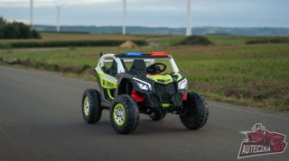Autko na akumulator BUGGY Policyjne 4x200W 24V