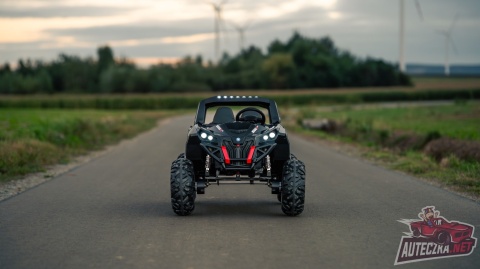 Auto na akumulator BUGGY SUPERSTAR XMX603B Czarny 400W 24V9Ah - POWIĘKSZONY AKUMULATOR