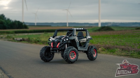 Auto na akumulator BUGGY SUPERSTAR XMX603B Czarny 400W 24V9Ah - POWIĘKSZONY AKUMULATOR