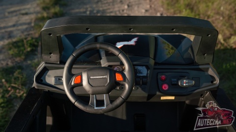 Auto na akumulator BUGGY SUPERSTAR XMX603B Czarny 400W 24V9Ah - POWIĘKSZONY AKUMULATOR